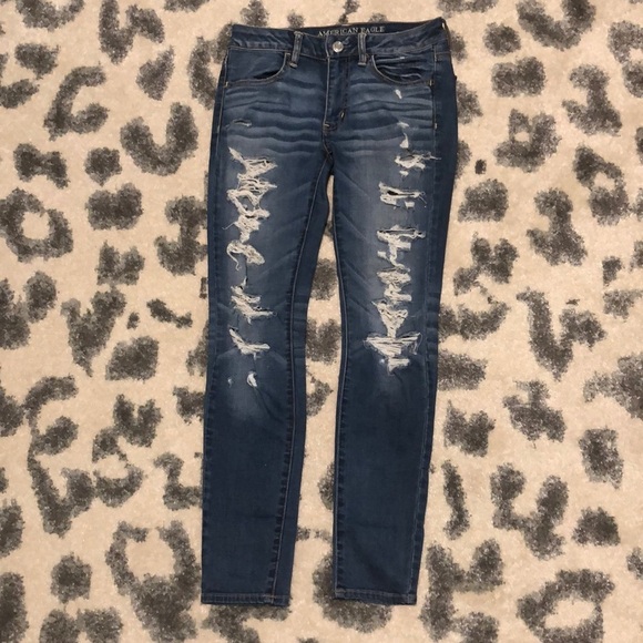 Aeropostale Denim - American Eagle Distressed Jegging